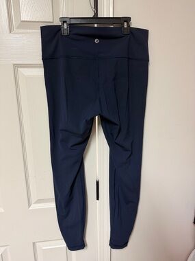 Lululemon High-Rise Navy Leggings